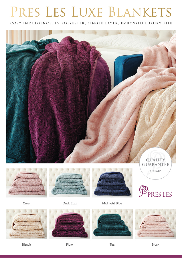 Pres Les Luxe Blankets